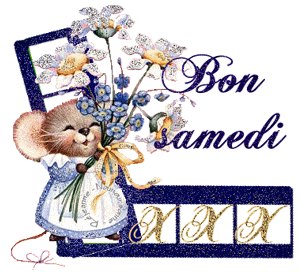 Gif animé Bon samedi souris